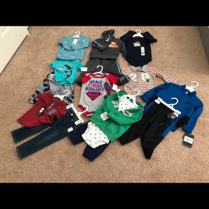 Boys clothes NWT. Size mostly all 18 months.
